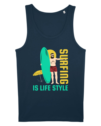 Surfing is Life Style Navy