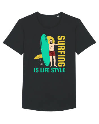 Surfing is Life Style Black