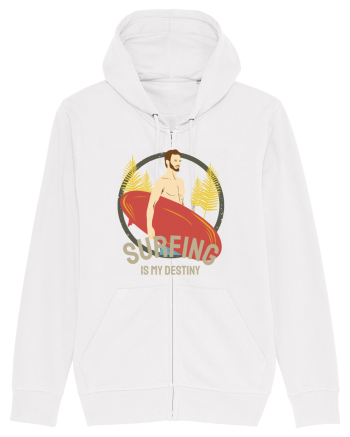 Surfing is My Destiny White