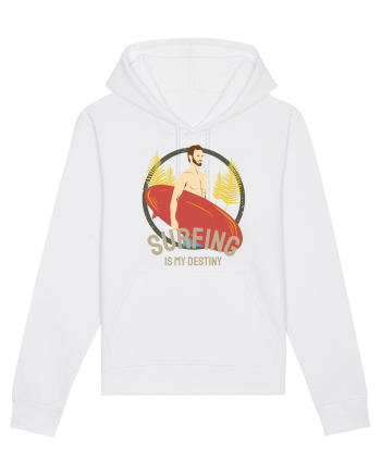 Surfing is My Destiny White