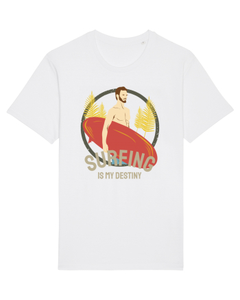 Surfing is My Destiny White