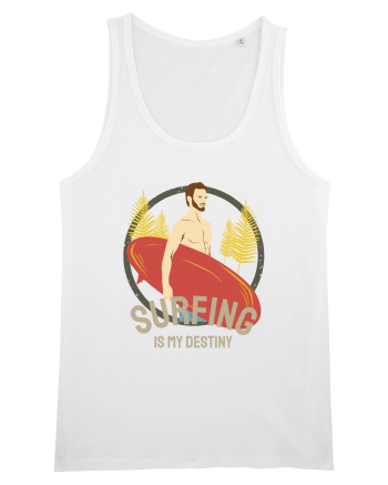 Surfing is My Destiny White