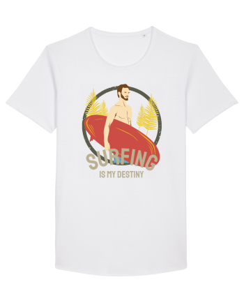 Surfing is My Destiny White