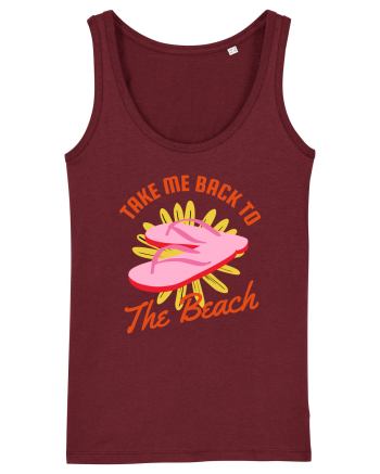 Take Me to the Beach Burgundy