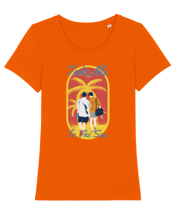 Take Me to the Sea Bright Orange
