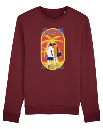 Take Me to the Sea Burgundy