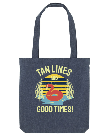 Tan Lines and Good Times Midnight Blue