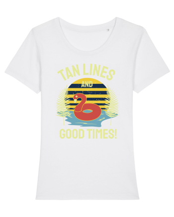 Tan Lines and Good Times White