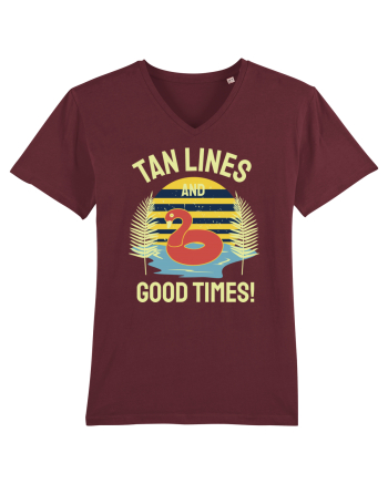 Tan Lines and Good Times Burgundy