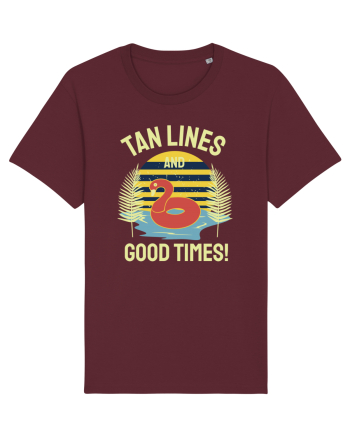 Tan Lines and Good Times Burgundy