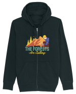 The Forests are Calling Hanorac cu fermoar Unisex Connector