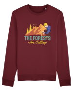 The Forests are Calling Bluză mânecă lungă Unisex Rise