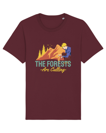 The Forests are Calling Burgundy