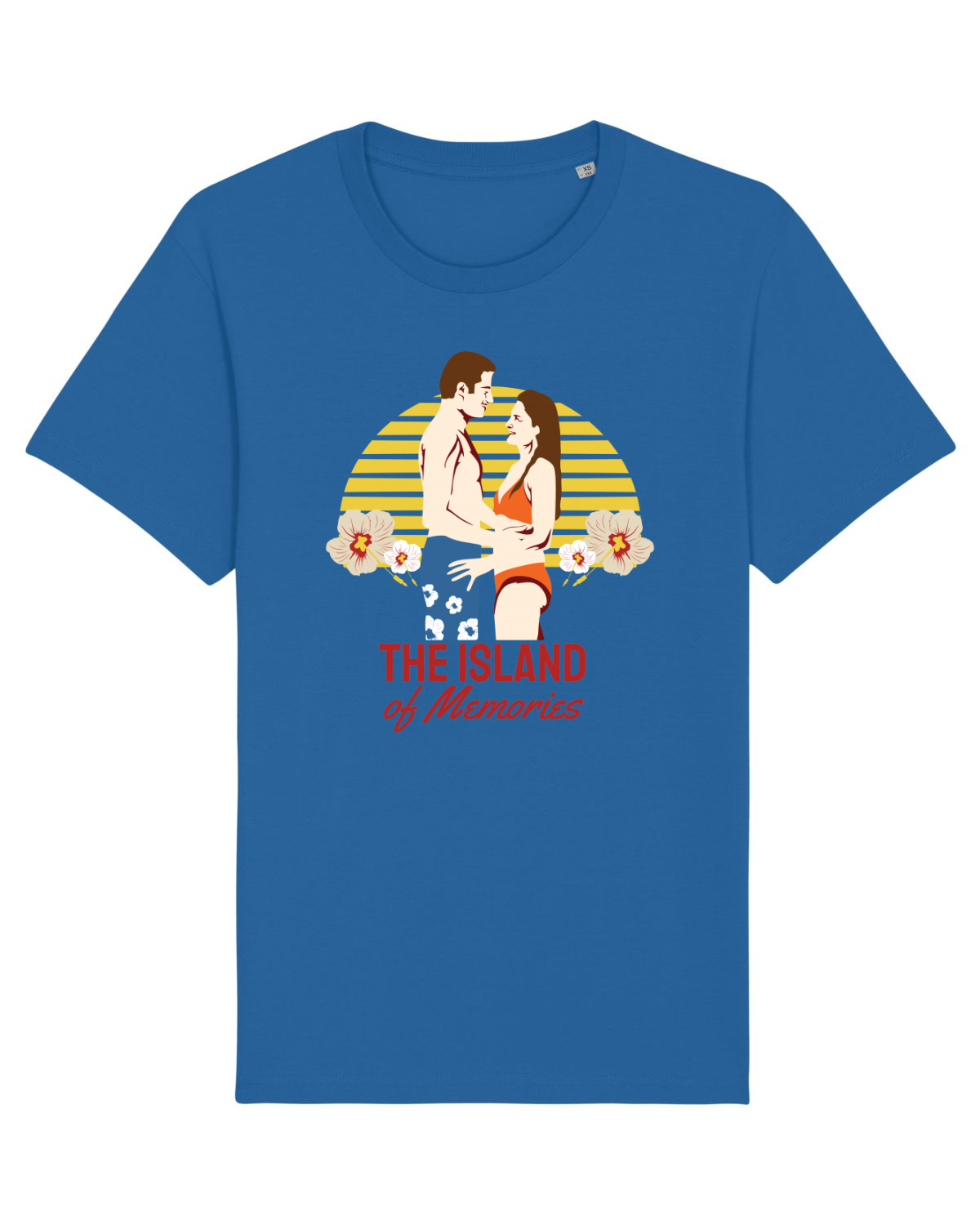 Tricou mânecă scurtă Unisex Rocker Royal Blue