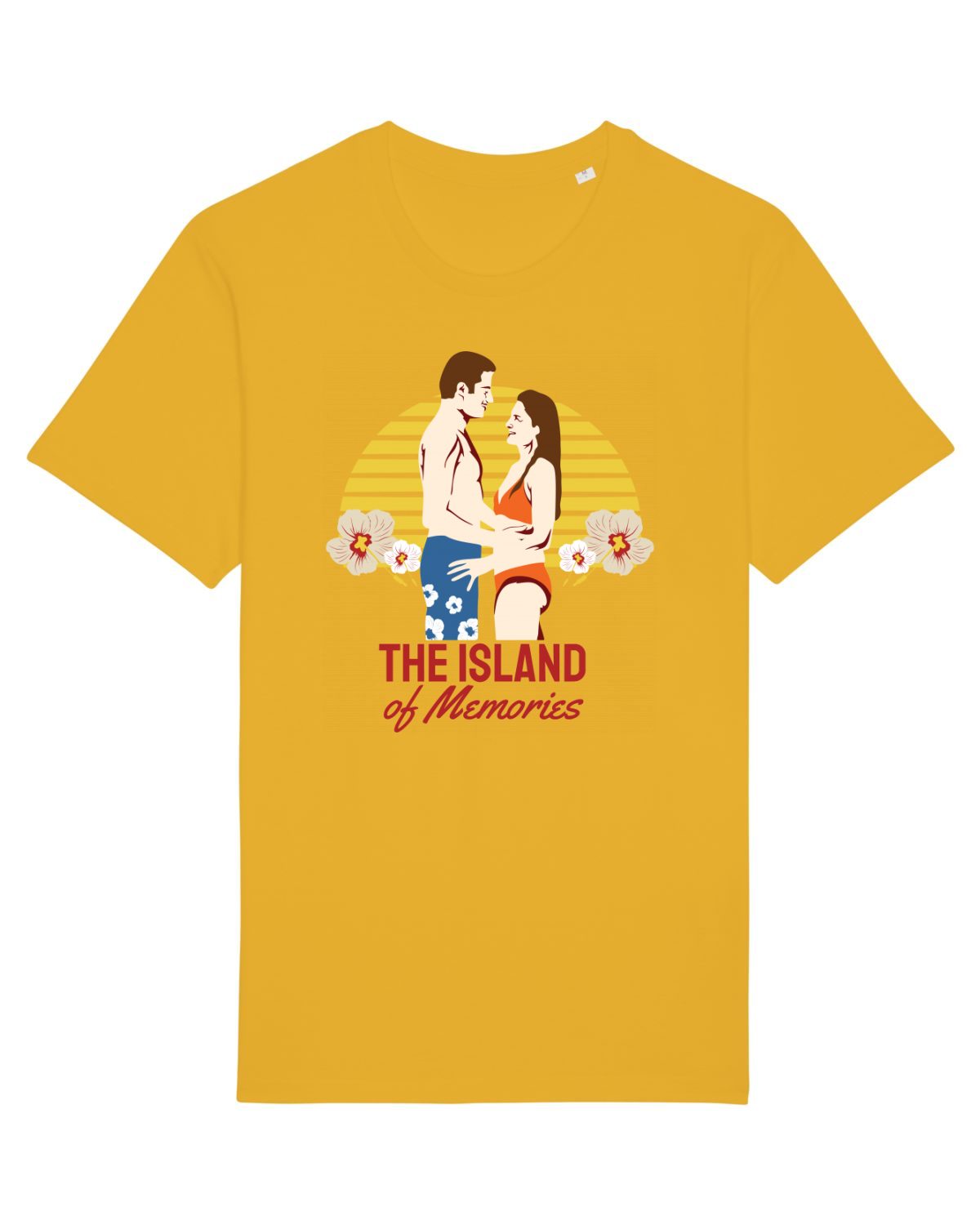 Tricou mânecă scurtă Unisex Rocker Spectra Yellow