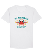 The King All of Seasons! Tricou mânecă scurtă guler larg Bărbat Skater