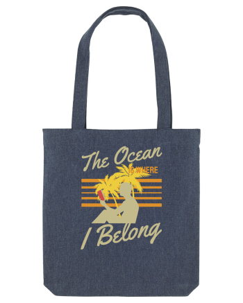 The Ocean is Where I Belong Midnight Blue
