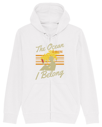 The Ocean is Where I Belong White