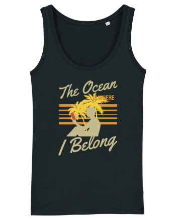 The Ocean is Where I Belong Black
