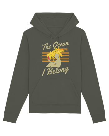 The Ocean is Where I Belong Khaki