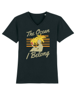 The Ocean is Where I Belong Tricou mânecă scurtă guler V Bărbat Presenter