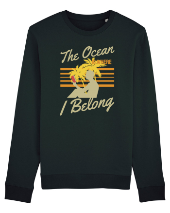 The Ocean is Where I Belong Black
