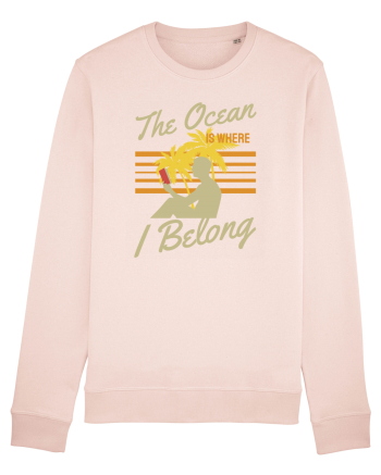 The Ocean is Where I Belong Candy Pink