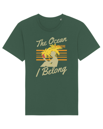 The Ocean is Where I Belong Bottle Green