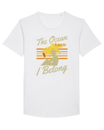 The Ocean is Where I Belong White