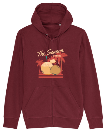 The Season of Fruits Burgundy