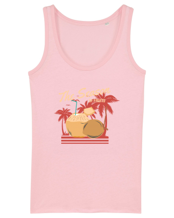 The Season of Fruits Cotton Pink