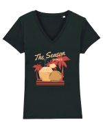 The Season of Fruits Tricou mânecă scurtă guler V Damă Evoker