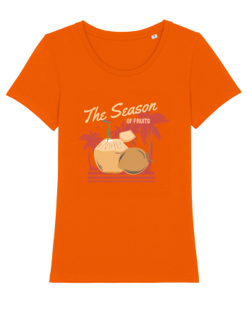 The Season of Fruits Bright Orange