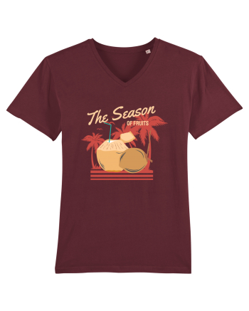 The Season of Fruits Burgundy