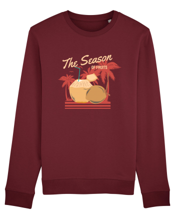 The Season of Fruits Burgundy