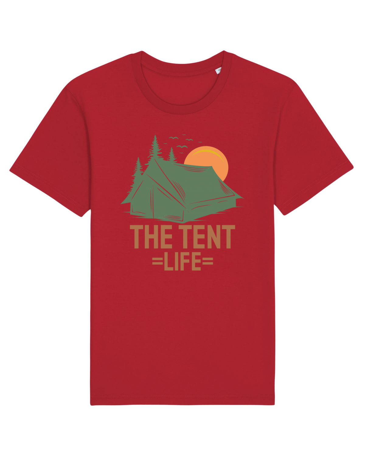 Tricou mânecă scurtă Unisex Rocker Red