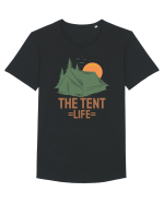 The Tent Life Tricou mânecă scurtă guler larg Bărbat Skater