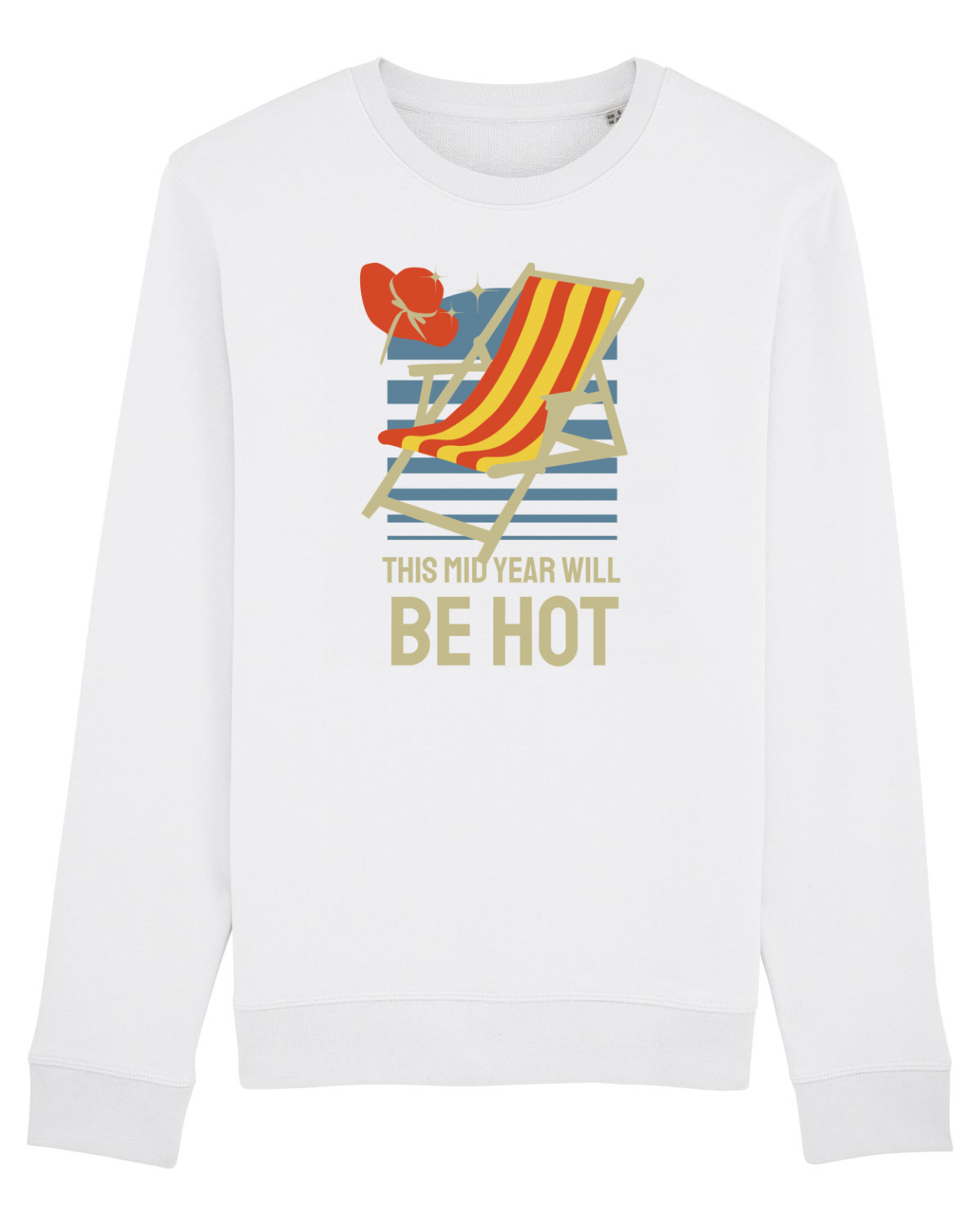 Bluză mânecă lungă Unisex Rise White