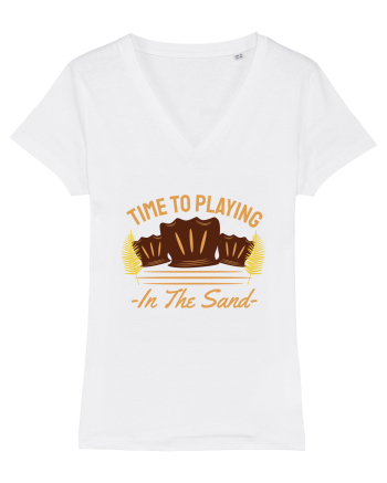 Time to Playing in the Sand White