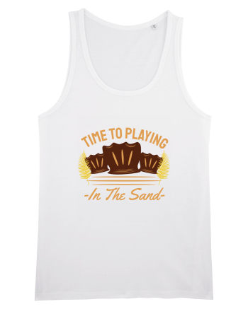 Time to Playing in the Sand White