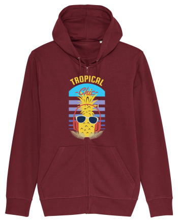 Tropical Chic Burgundy