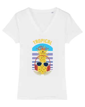 Tropical Chic White
