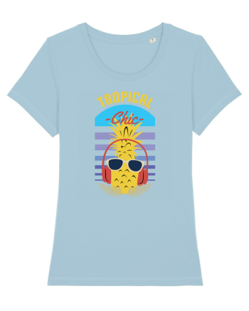 Tropical Chic Sky Blue