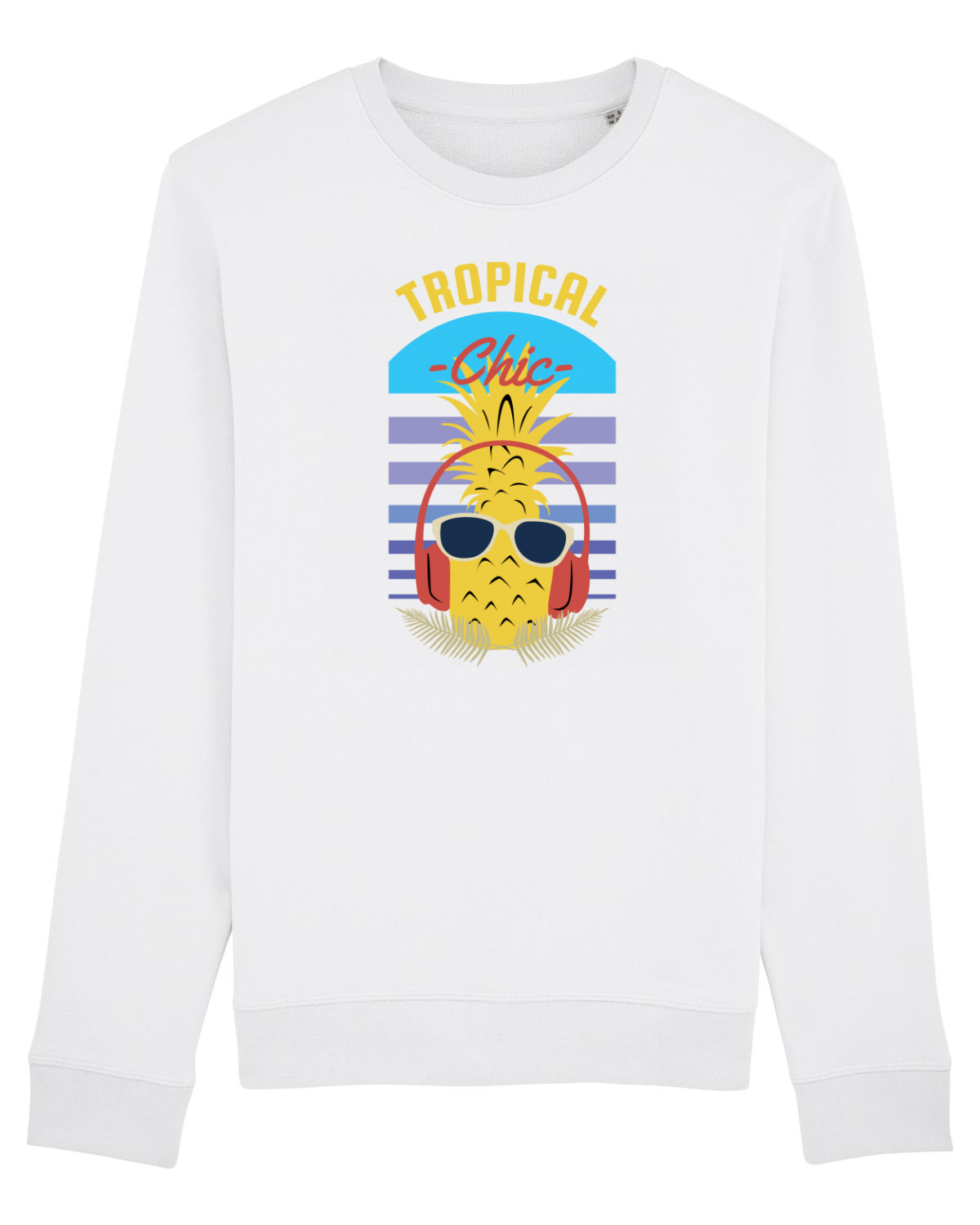 Bluză mânecă lungă Unisex Rise White