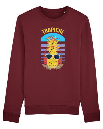 Tropical Chic Burgundy