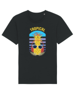 Tropical Chic Tricou mânecă scurtă Unisex Rocker