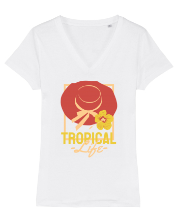 Tropical Life White