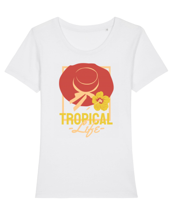 Tropical Life White