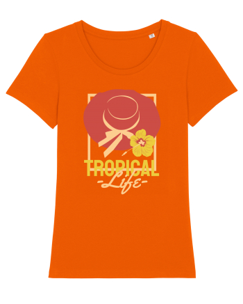 Tropical Life Bright Orange