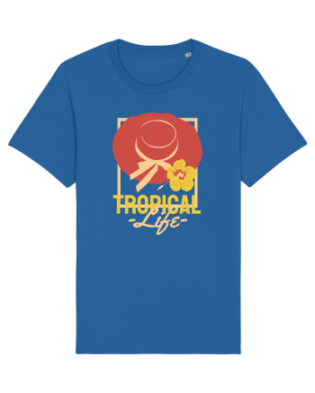 Tropical Life Royal Blue